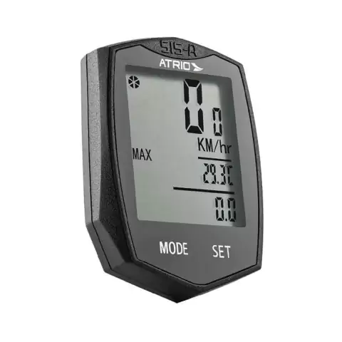 Ciclocomputador Bicicleta Atrio Wireless 22 Funções - Velocidade, Distância, Relógio