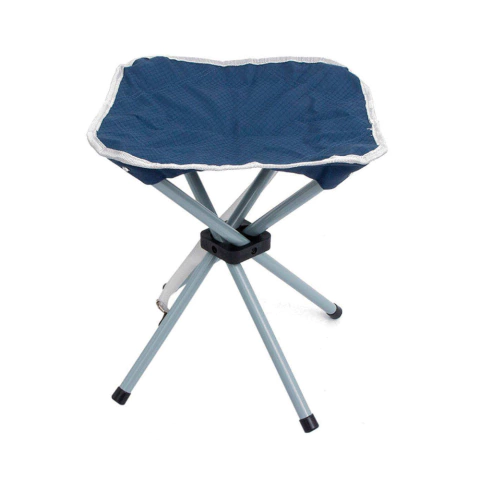 Banqueta de camping dobrável portátil Stool NTK aço esmaltado e base reforçada que suporta até 80kg