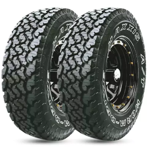 Kit com 2 Pneus Aro 16" 265/70 R16 117/114Q MAXXIS AT-980 WORM-DRIVE OWL
