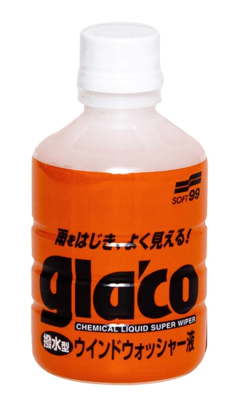 Repelente de água para vidros GLACO Washer 220ml Para Reservatório de água Soft99