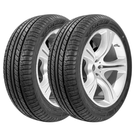 Kit com 2 Pneus Aro 16 195/55 R16 87V Xbri Fastway P5