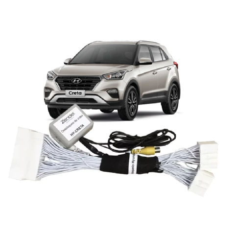 Interface Desbloqueio de Tela - Vídeo Hyundai Creta ZD-CR-TV - Até 2017