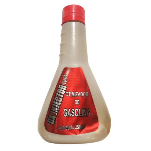 DX Injector Fuel 250ml - Otimizador de Combustível para Gasolina e Etanol