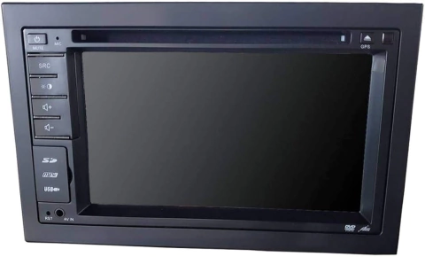 Central Multimidia Universal DSW Automotive 6" - GPS, Bluetooth, TV digital