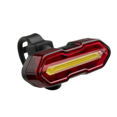 Sinalizador Bicicleta Traseiro / Dianteiro Atrio Recarregavel 5 Fases de ilum, luz branca e vermelha