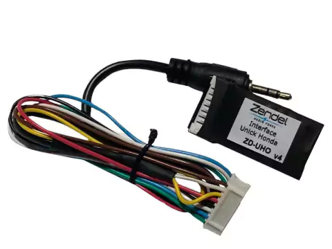 Interface Comando / Controle de Som no Volante Rede UNICK HONDA DEDICADA Zendel - Pioneer Positron
