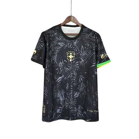 Camisa "The Prince" Edição Goat 23/24 - Torcedor Masculina - Preta com detalhes em dourado