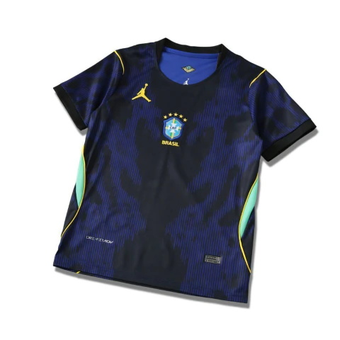 Camisa Infantil Seleção Brasileira II 26/27 Jordan - Azul