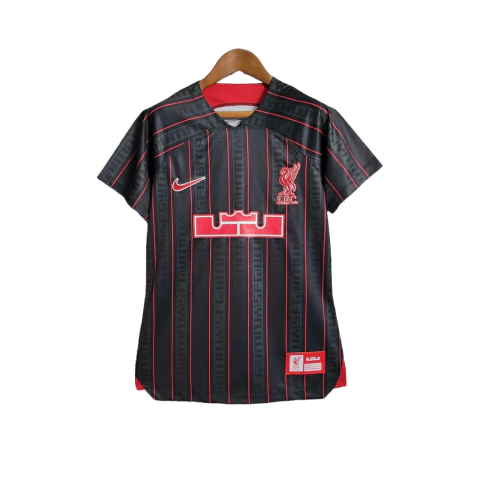 Camisa Liverpool 23/24 -Torcedor Feminina Nike - Preto