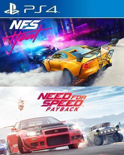 NEED FOR SPEED HEAT + NEED FOR SPEED PAYBACK PS4 - comprar online