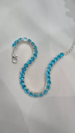 PP018 - Pulseira riviera azul na internet