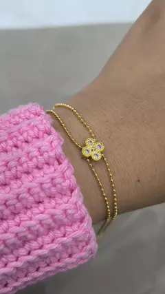 PD031 - Pulseira Flor - comprar online
