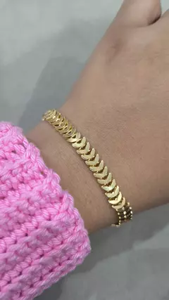 PD026 - Pulseira Escama - comprar online