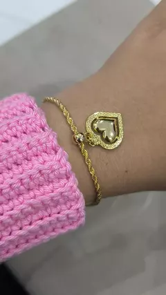 PD022 - Pulseira Coração - comprar online