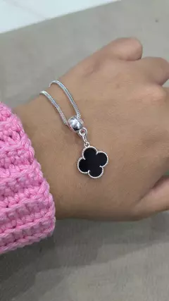 PP012 - Pulseira Trevo Black - comprar online