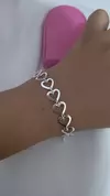 PP014 - Pulseira coração vazado - comprar online