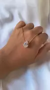 CD0012 - Colar gota zirconia
