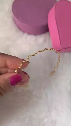 BR0008- Bracelete zigzag - comprar online