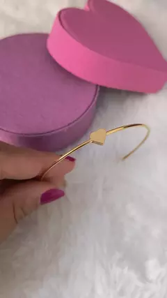 BR0002- Bracelete mini coração na internet