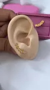 BD011 - Brinco coração ear-cuff