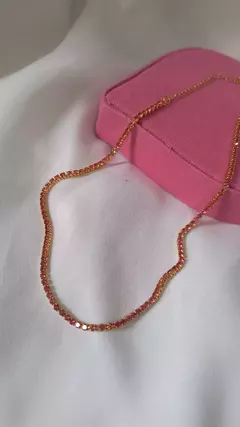 CKD003 - Choker Riviera pink - comprar online