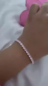 MAE205 - Pulseira Riviera rosa - comprar online