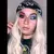 Lente de contato vermelha halloween vampiro sangue cosplay fantasia 
