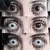 Lente de contato branca fantasia halloween cosplay anual 