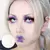 Lente de contato branca fantasia halloween cosplay anual 