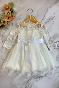 Vestido de encaje largo - Coqueterias