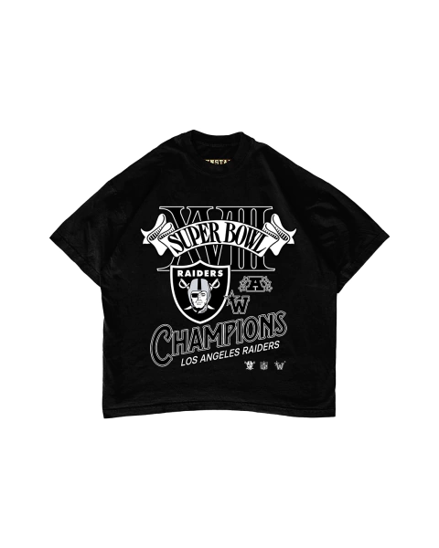 Remera Raiders Super Bowl Black