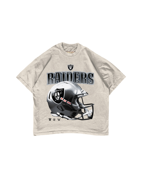 Remera Raiders Helmet Cream