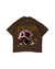 Remera Redskins Helmet Brown