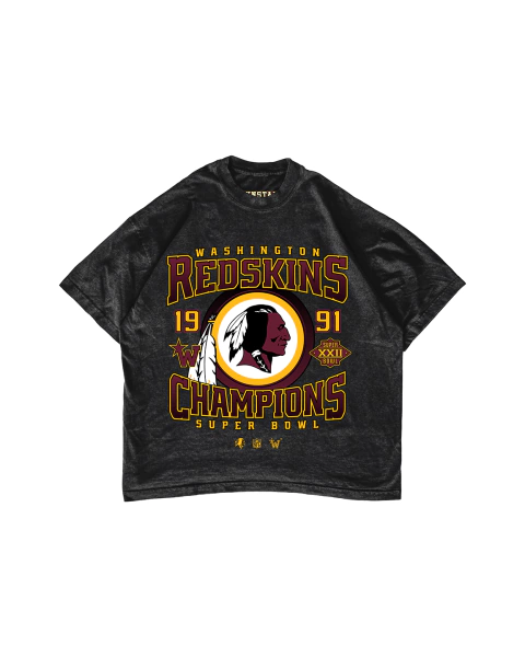 Remera Redskin Super Bowl Washed