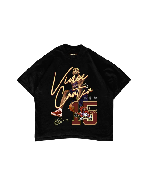 Remera Vince Carter Raptors Black