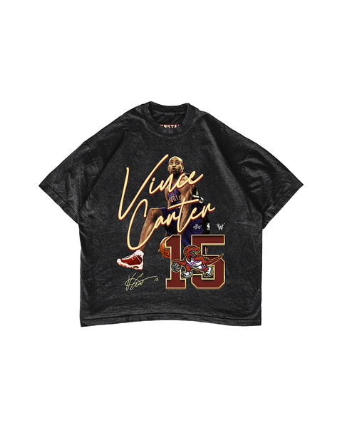 Remera Vince Carter Raptors Washed