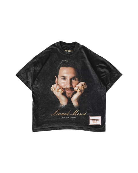 Remera Lionel Messi G.O.A.T Washed - comprar online