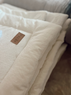 Combo especial Pillow tusor BLANCO TIZA + 2 almohadones 40x40cm - comprar online
