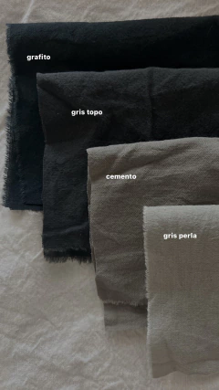 MANTEL TUSOR Especial redondo - GRIS PERLA - tienda online