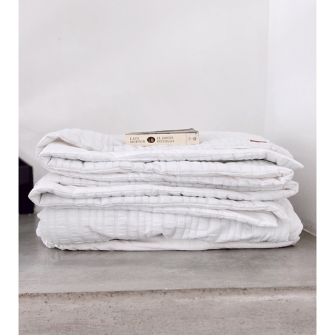 ACOLCHADO 4 ESTACIONES KING - 260cm x 240cm - OFF WHITE
