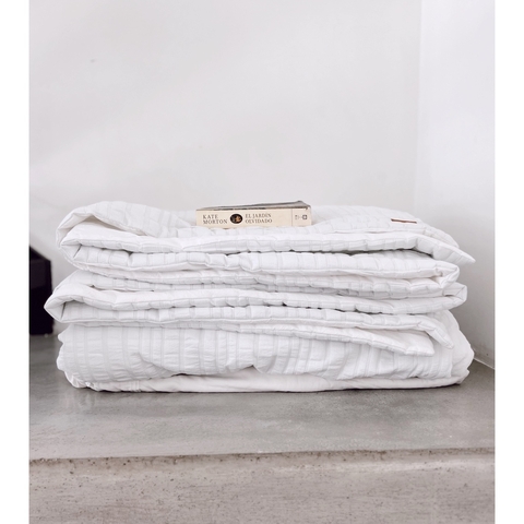 ACOLCHADO 4 ESTACIONES QUEEN - 240cm x 230cm - OFF WHITE