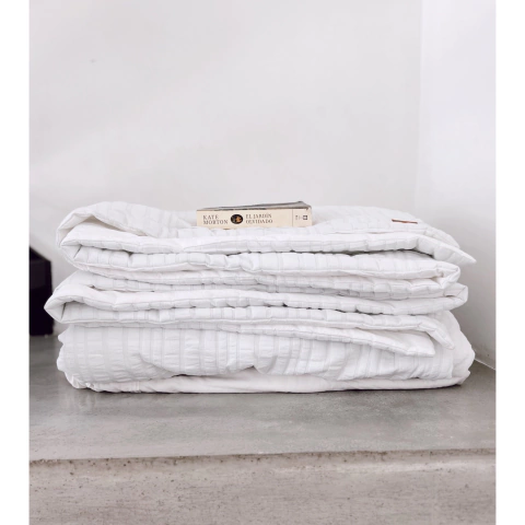 ACOLCHADO 4 ESTACIONES TWIN - 150cm x 240cm - OFF WHITE