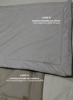PILLOW IMPERMEABLE ANTIDESGARRO - BEIGE - 145x80cm