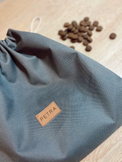 TRAVEL FOOD BAG - CORDURA GRIS - PETRA HOME