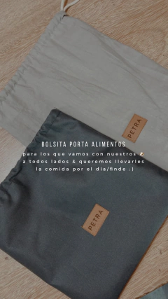 TRAVEL FOOD BAG - CORDURA GRIS - comprar online