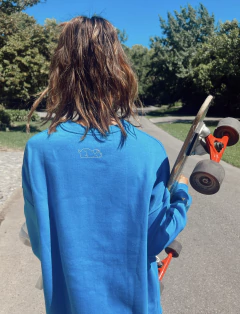 BUZO AZUL - COOL PEOPLE. - PETRA HOME