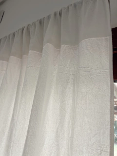 Cortinas Tusor 100% - incluye 2 paños - PETRA HOME