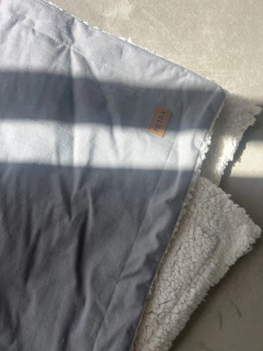 Imagen de MANTA CORDERITO NATURAL - 80x100cm