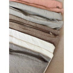 FUNDA DE ALMOHADÓN TUSOR 45x45 cm - COLOR A ELECCIÓN