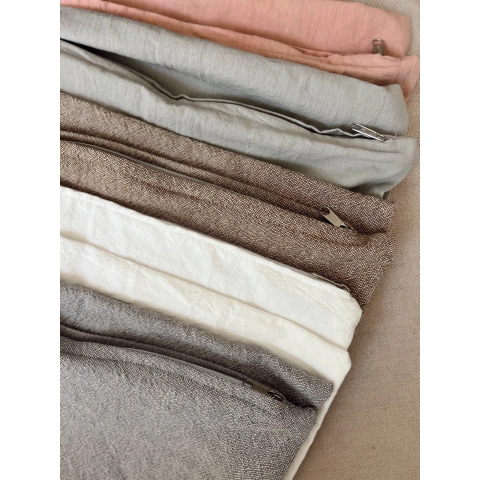 FUNDA DE ALMOHADÓN TUSOR 45x45 cm - COLOR A ELECCIÓN